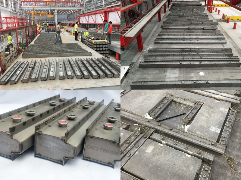 Shuttering magnet